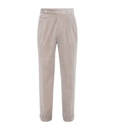 BRUNELLO CUCINELLI CORDUROY TROUSERS