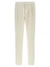 Brunello Cucinelli Corduroy Trousers In Neutral