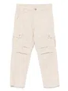Brunello Cucinelli Corduroy Trousers In Neutrals