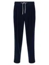 Brunello Cucinelli Drawstring Elastic Waist Casual Pants