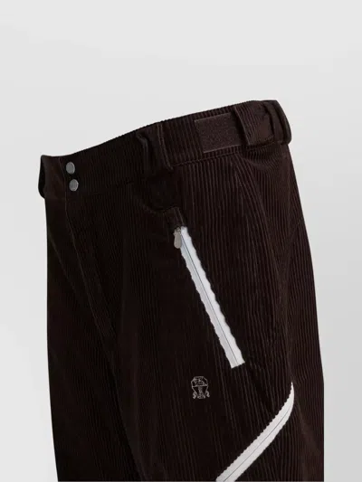 BRUNELLO CUCINELLI CORDUROY TROUSERS VELVET PADDING