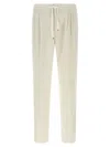Brunello Cucinelli Corduroy Trousers In White