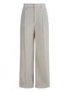 Brunello Cucinelli Corduroy Pants In Gray