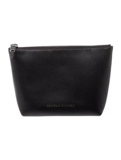 Pre-owned Brunello Cucinelli Cosmetic Bag W/tags In Black