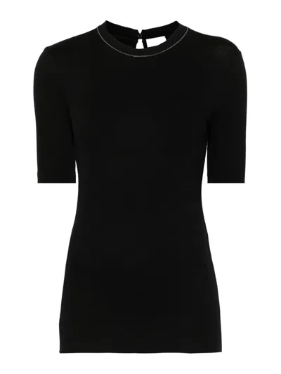 BRUNELLO CUCINELLI CAMISETA - NEGRO