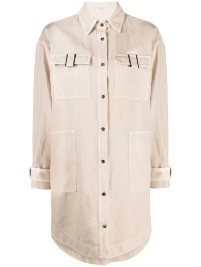 Brunello Cucinelli Blouse In Beige