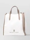 Brunello Cucinelli Cotton And Linen Tote Bag
