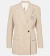 BRUNELLO CUCINELLI COTTON AND SILK BLAZER