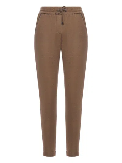 BRUNELLO CUCINELLI Brunello Cucinelli Cotton And Silk Blend Trousers