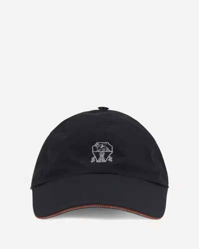 Brunello Cucinelli Cotton Baseball Cap In Red