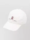 Brunello Cucinelli Logo-embroidered Baseball Hat In White