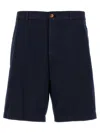 Brunello Cucinelli Cotton Bermuda Shorts Bermuda And Short Blue