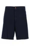 Brunello Cucinelli Cotton Bermuda Shorts Bermuda And Short Blue