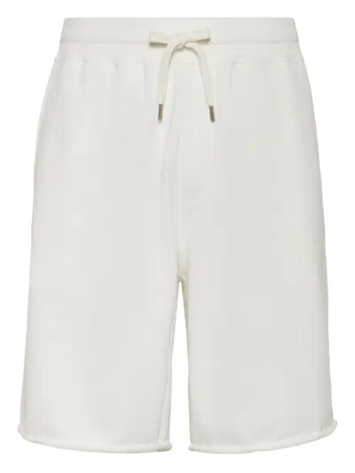 BRUNELLO CUCINELLI COTTON BERMUDA SHORTS