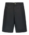 Brunello Cucinelli Classic Bermuda Shorts In Black