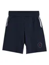 Brunello Cucinelli Cotton Bermuda Shorts In Blue