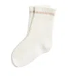Brunello Cucinelli Cotton Bernie Socks In Animal Print