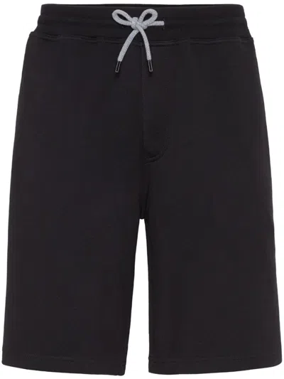 BRUNELLO CUCINELLI BRUNELLO CUCINELLI COTTON BLEND BERMUDA SHORTS