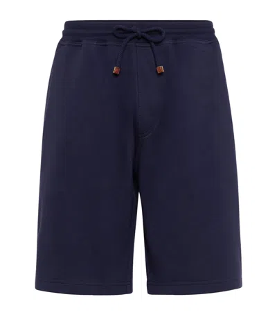 BRUNELLO CUCINELLI COTTON-BLEND BERMUDA SHORTS