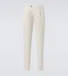Brunello Cucinelli Pleated Details Casual Pants In White
