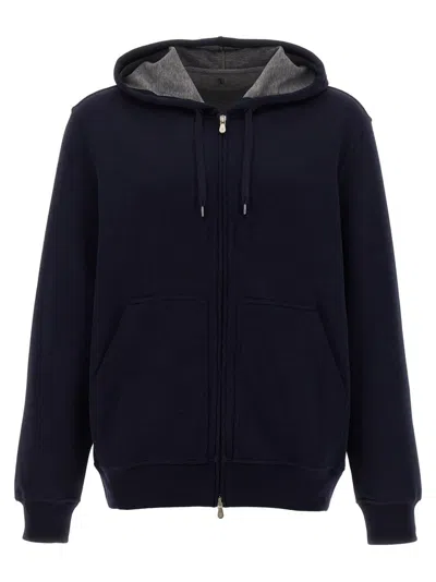BRUNELLO CUCINELLI BRUNELLO CUCINELLI COTTON BLEND HOODIE