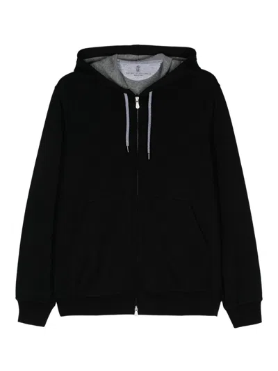 BRUNELLO CUCINELLI COTTON BLEND HOODIE