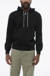 Brunello Cucinelli Cotton Blend Hoodie With Front Zip