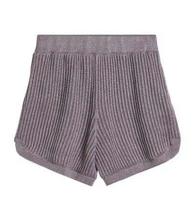 Brunello Cucinelli Kids' Cotton-blend Knit Shorts