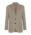 Brunello Cucinelli Cotton-blend Ribbed Blazer