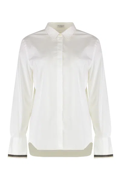 Brunello Cucinelli Cotton Blend Shirt