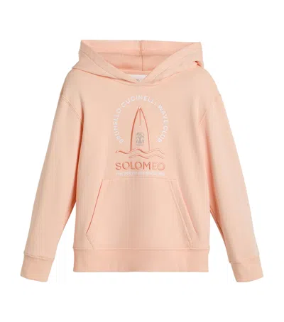 Brunello Cucinelli Kids' Cotton-blend Solomeo Surf Hoodie