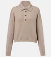 Brunello Cucinelli Cotton-blend Sweater In Beige