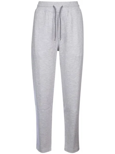 Brunello Cucinelli Cotton Blend Sweatpants In White