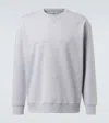 Brunello Cucinelli Fine Crewneck Sweatshirt In Grigio Perla