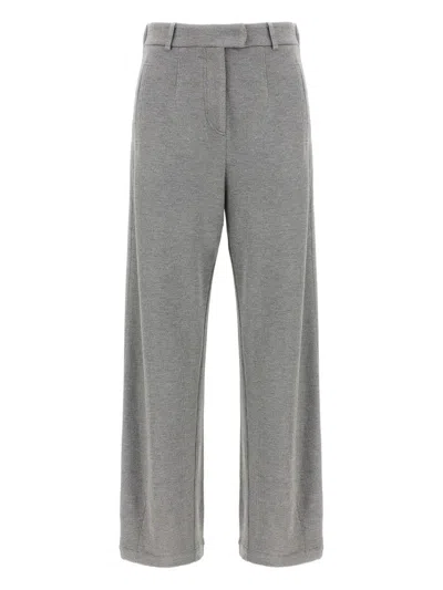 BRUNELLO CUCINELLI BRUNELLO CUCINELLI COTTON BLEND TROUSERS