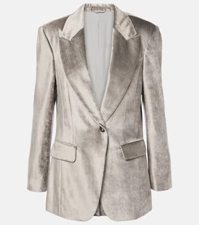 Brunello Cucinelli Tailored Single-breasted Blazer In Multi