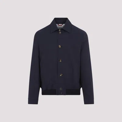 Brunello Cucinelli Jacket In Blue