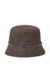 Brunello Cucinelli Women Cotton Bucket Hat In Brown