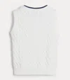 Brunello Cucinelli Cotton Cable-knit Sweater Vest