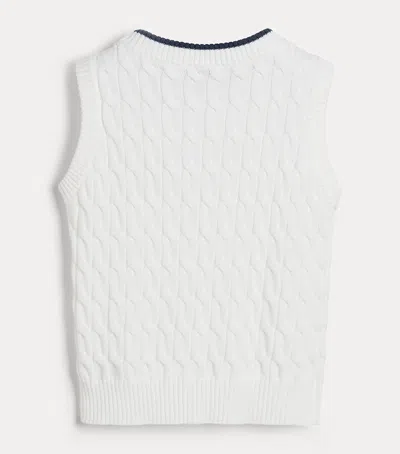 Brunello Cucinelli Kids' Cotton Cable-knit Sweater Vest