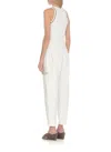 Brunello Cucinelli Cable-knit Cotton Top In White