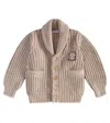 Brunello Cucinelli Cotton Cardigan In Brown