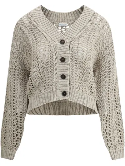 BRUNELLO CUCINELLI COTTON CARDIGAN