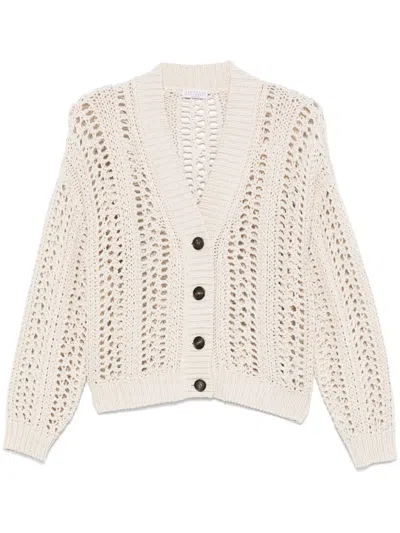 BRUNELLO CUCINELLI COTTON CARDIGAN