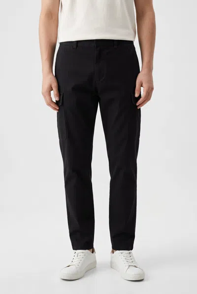 Brunello Cucinelli Cotton Cargo Pants In Black