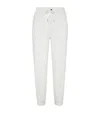 Brunello Cucinelli Drawstring Track Pants In White