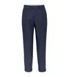 BRUNELLO CUCINELLI COTTON-CASHMERE LEISURE TROUSERS