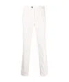 Brunello Cucinelli Cotton Slim Fit Pants In White