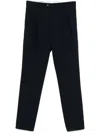 Brunello Cucinelli Cotton Chinos In Blue