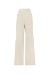 Brunello Cucinelli Corduroy Wide-leg Trousers In Beige